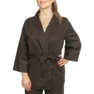 Pierre Robert X Jenny Skavlan Cotton Lounge Kimono Mørkgrøn S/M Dame