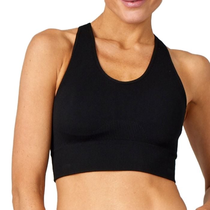 Purelime Seamless Rib Sportsbh S/M - Optimal støtte til yoga & styrketræning, dame Purelime Seamless Rib Sportsbh S/M - Optimal støtte til yoga & styrketræning, dame
