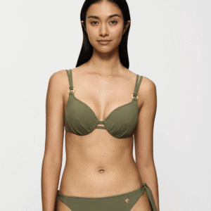 Triumph Summer Twist WP bikini top med bøjle, grøn, Størrelse: 40B, Dame
