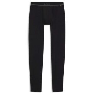 BOSS Solid Long Johns Sort bomuld Medium Herre