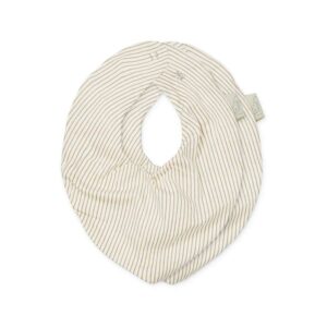 Cam Cam Copenhagen Bandana Savlesmæk - 2-pak - GOTS - Classic Stripes Camel