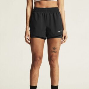 Craft ADV Essence 2i1 Shorts - Perfekte til løb og træning. Find dine favoritter hos Løbeshop nu!