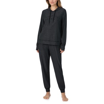 DKNY Chill In Style Hoodie Jogger Set Sort polyester Small Dame DKNY Chill In Style Hoodie Jogger Set Sort polyester Small Dame