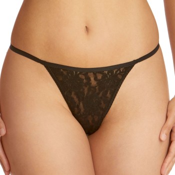 Hanky Panky Trusser Signature Lace High Rise G-String Sort nylon One Size Dame Hanky Panky Trusser Signature Lace High Rise G-String Sort nylon One Size Dame