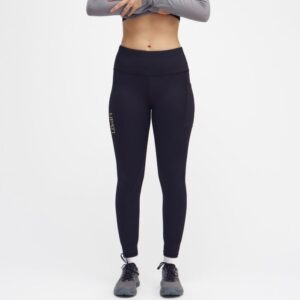 LIPATI Atmosphere Lange Tights Str. L - Sort til løb og træning med optimal komfort