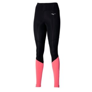 Mizuno Core Lange Tights Str. L til løb - Sort, komfortabel og svedtransporterende