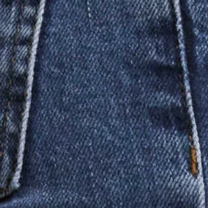 Nelly - Blå - Low Waist Straight Leg Jeans