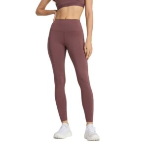 New Balance Sleek Pocket High Rise Legging 27" - XS, Komfortabel til Løb & Træning