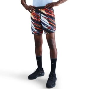 Nike Dri-Fit Stride 7" Shorts med indershorts Sort/Rød XXL til løb og træning