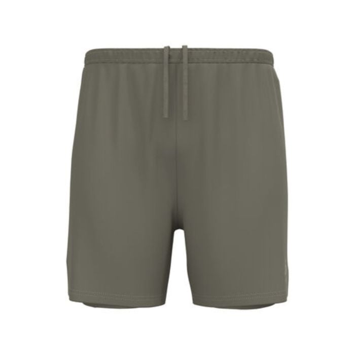 Odlo Essential 2in1 6 Inch Shorts Str. S Herre - Grøn til løb og træning Odlo Essential 2in1 6 Inch Shorts Str. S Herre - Grøn til løb og træning