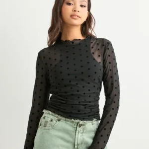 Only - - Onljuliet L/S Mockneck Top Box Jrs