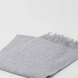 Pieces - Grå - Pcnaya Long Scarf Noos Bc