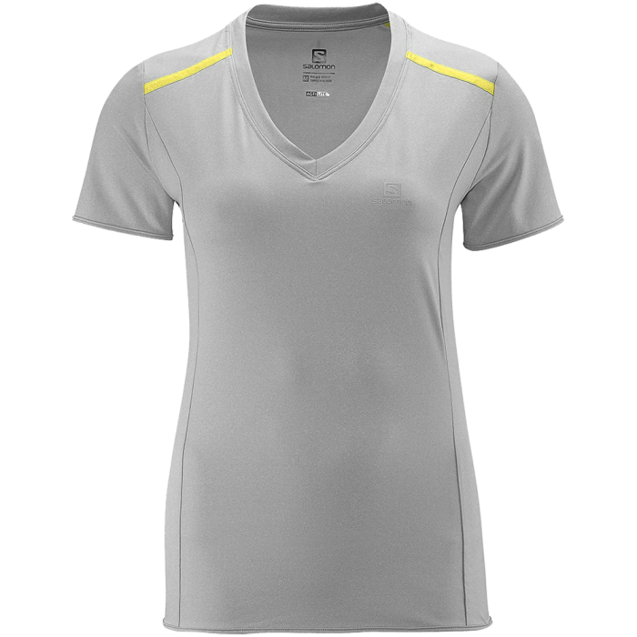 Salomon Park T-shirt Dame Str. L - Let og åndbar til løb og træning Salomon Park T-shirt Dame Str. L - Let og åndbar til løb og træning