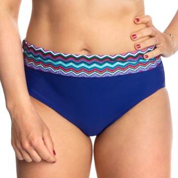 Trofe Mix Bikini Folded Maxi Blå 44 Dame Trofe Mix Bikini Folded Maxi Blå 44 Dame