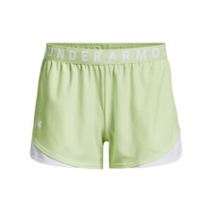 Under Armour 2P Play Up Shorts 3.0 Lysegrøn polyester Medium Dame