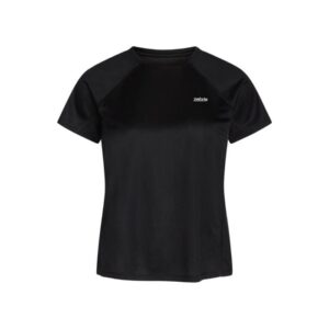 Zebdia Sort Sports T-shirt til Løb - Komfortabel og Åndbar SS Tee til Aktivitet