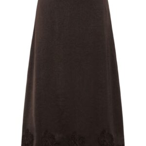 A-View - Nederdel - Sinda Lace Skirt - Dark Brown
