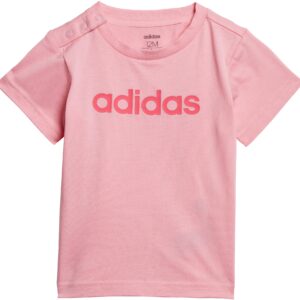 Adidas Linear Tshirt Unisex 80 Pink