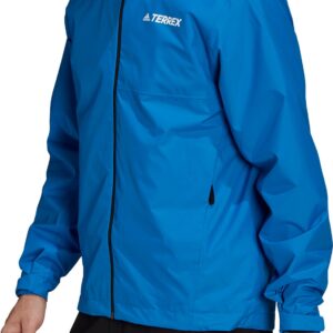 Adidas Terrex Multi Rain.rdy Primegreen Twolayer Regnjakke Herre 2xl Blå