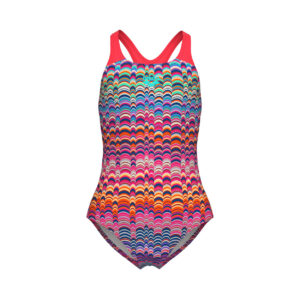 Arena Ondulation Badedragt Dame 1213 År Multifarvet