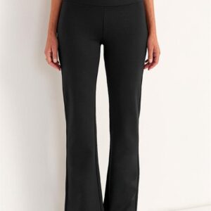 Bootcut-bukser Premium i Punto di Roma jersey Mona