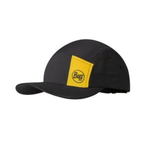 Buff 5 Panel Go Cap S/M Sort - Ideel til løb og udendørs aktiviteter, beskytter mod solen