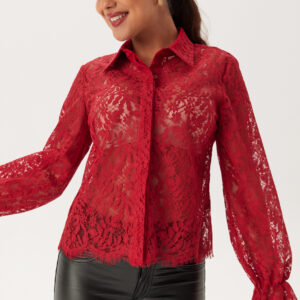 Buttoned Lace Shirt