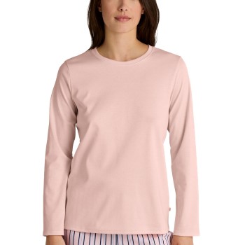 Calida Favourites Sleep Cotton Shirt Long-Sleeve Rosa stribet bomuld Large Dame Calida Favourites Sleep Cotton Shirt Long-Sleeve Rosa stribet bomuld Large Dame
