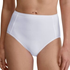 Calida Trusser Sleek Skin High Waist Brief Hvid Large Dame