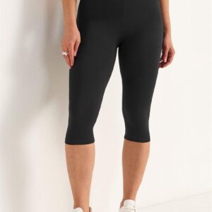 Capri leggings i jersey