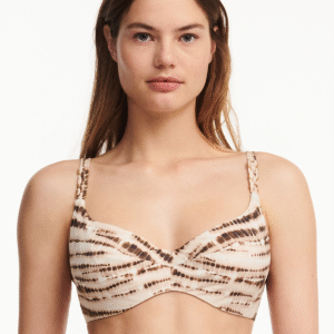 Chantelle Emblem bikini top med bøjle, nude, Størrelse: 70G, Dame