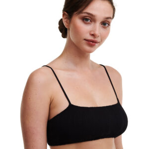 Chantelle Pulp bikini top uden bøjle, sort, Størrelse: M/L, Dame