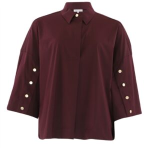 Continue - Bluse - Klara Shirt - Bordeaux