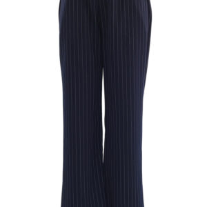 Continue - Bukser - Roberta Pinstripe - Navy Blue Stripe