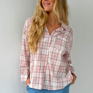 Continue - Skjorte - Caro - Rose Check