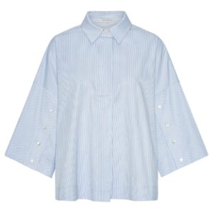 Continue - Skjorte - Klare Shirt - Blue Stripe