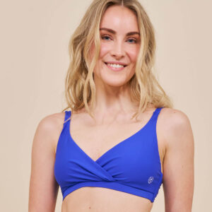 Copenhagen Cartel Istana bikini top uden bøjle, blå, Størrelse: XXL, Dame