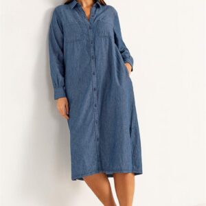 Cowboykjole med sidelommer