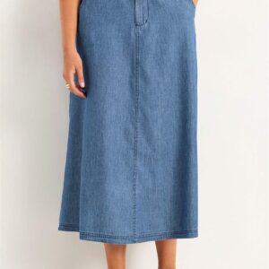 Cowboynederdel med lommer