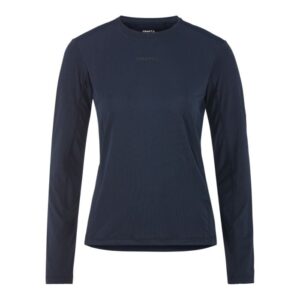Craft ADV Essence LS Tee Str. S Blå - Letvægts Løbetrøje til Damer