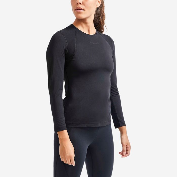 Craft ADV Essence Langærmet T-shirt Dame XL - Ergonomisk, Åndbar & Komfortabel Craft ADV Essence Langærmet T-shirt Dame XL - Ergonomisk, Åndbar & Komfortabel