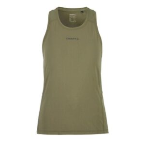 Craft ADV Essence Singlet 2 Str. XL Dame - Grøn til løb og træning med optimal komfort