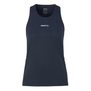 Craft ADV Essence Singlet Blå XL Dame - Letvægts løbetrøje til optimal komfort og bevægelse