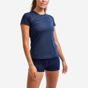 Craft ADV Essence Slim Tee Dame - Fugttransporterende, Ergonomisk Design, Str. XXL - Løbetøj