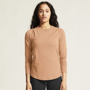 Craft Collective LS Tee Str. S Dame - Rød, ideel til løb og træning med komfortabel pasform