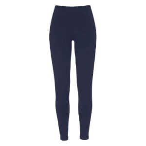 Damella Bamboo Leggings Marineblå bomuld Large Dame
