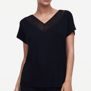 Femilet Jazz t-shirt, sort, Størrelse: 44, Dame