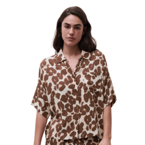 Femilet Layla top, leopard, Størrelse: 38, Dame