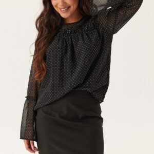 Flounce Sleeve Blouse