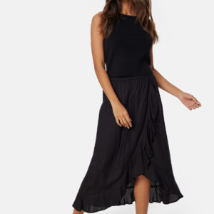 Front Wrap Viscose Skirt